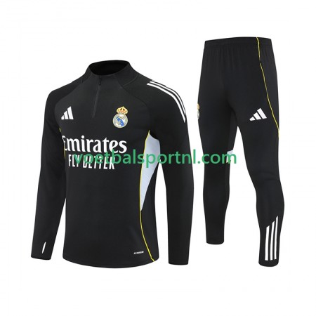 Real Madrid Zwart Trainings Sweatshirt Pak 2025-26